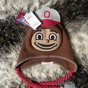 OSU Buckeyes knit hat Youth size